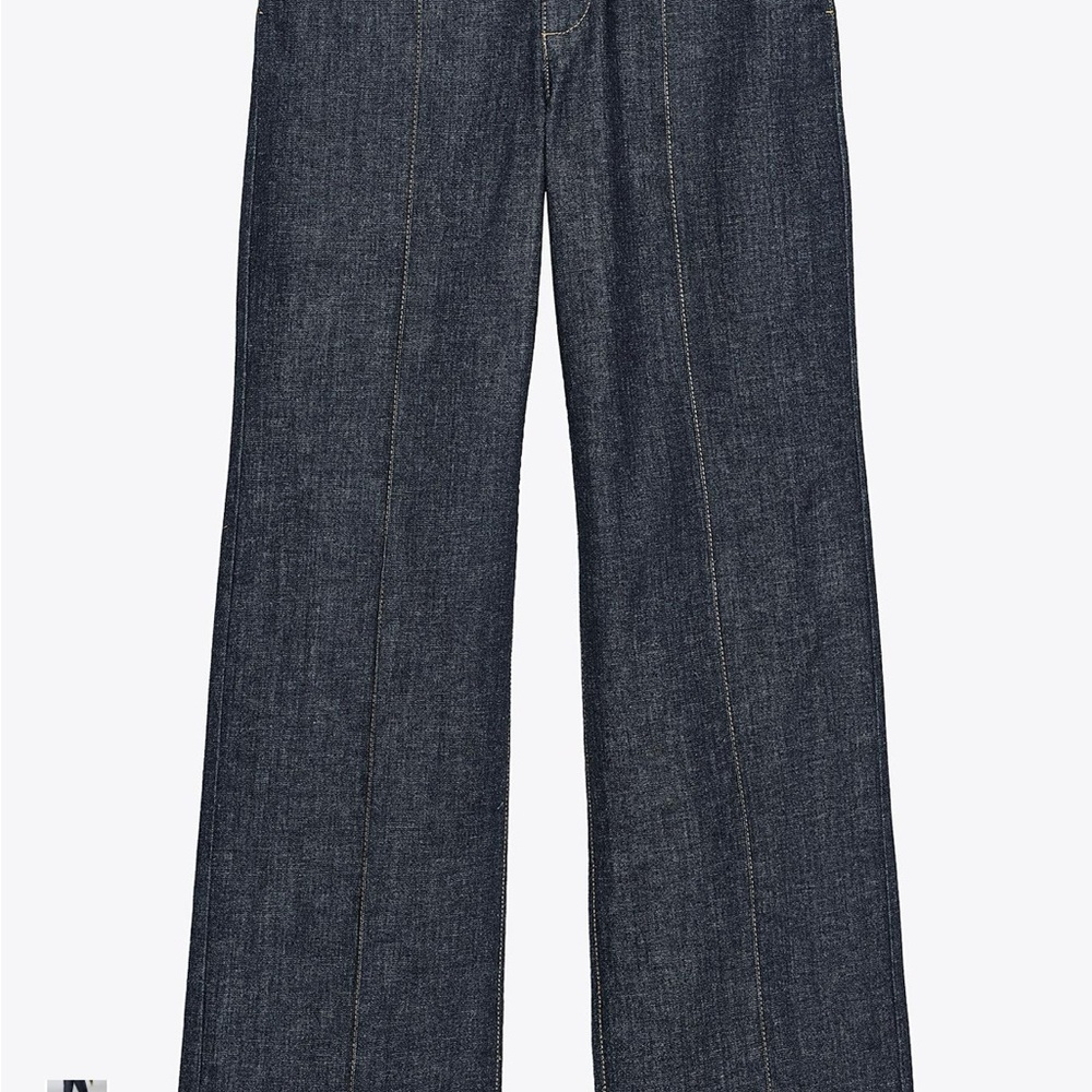 Zara Women's Boot Cut Jeans - Dark Blue